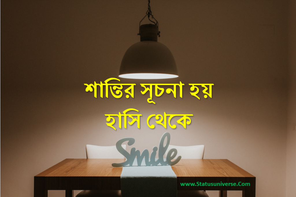 Bangla Quotes on Smiles for WhatsApp Facebook
